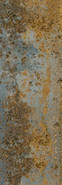 Настенная плитка Moretti Rust Rekt. Paradyz Ceramika 25x75 матовая керамическая 5902610515835