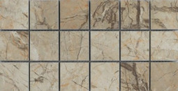 Мозаика Mk. Barbillo Brown Mat керамогранит 15х30 см сarving коричневый