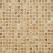 Мозаика Emperador Light Pol. 15х15х4 мм каменная 30.5x30.5
