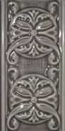 Бордюр Cevica Plus Classic 10 Basalt 7.5х15