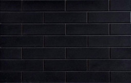 Клинкерная Glazed Facade Nero 24.5х6.5 Cerrad рельефная настенная плитка
