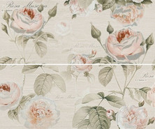 Панно Garden Rose Beige Panno 01 (2 Шт) керамическое