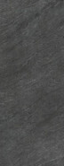 Керамогранит Pietra di Cardoso Nero Fiammato 5+ 120x300 Laminam In-Side матовый, рельефный (рустикальный) универсальная плитка LAMF009449