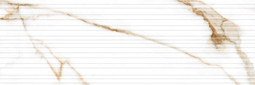 Настенная плитка Rlv Damiano Gold Geotiles 30x90 матовая, рельефная (структурированная) керамическая 78802507
