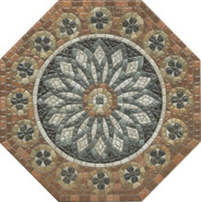 Декор HGD/A438/SG2440 Стемма 24x24 Kerama Marazzi глянцевый керамический
