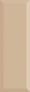 Настенная плитка Monocolor Biselado Brillo Beige 10x30 глянцевая керамическая