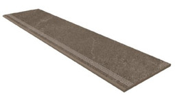 Ступень фронтальная GB03-30x120x10 (с насечками) матовая