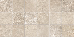 Мозаика MK.BRXT1530B 15х30 керамогранит матовая чип 5х5 мм, бежевый