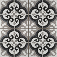 Керамогранит Manisa Black Pre-cut 45x45 Etili Seramik матовый напольный