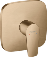 Смеситель Hansgrohe Talis E для душа (внешняя часть), бронза