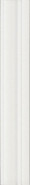 Бордюр BLC040R Багет Флориан Белый матовый обрезной 5х30 Kerama Marazzi керамический