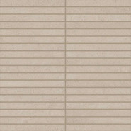 Мозаика Этернум Крим Стрип керамогранит 30х30 см матовая, бежевый 610110001118