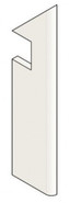 Плинтус Marvel Calacatta Prestigio Battisc. Sag Dx Lapp (A54H) 7,2х30 лаппатированный (полуполированный) керамогранит