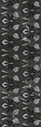 Декор KMD3STA031BR Тубкаль Чёрный глянцевый обрезной 30x89,5x0,9 Kerama Marazzi керамический