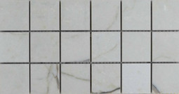 Мозаика Mk.Amboise Lux Matt Rect 15х30 керамогранит APE Ceramica матовая чип 50х50 мм, бежевый