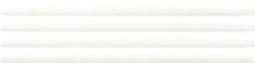Настенная плитка Onda White Glossy Equipe 5x20 глянцевая, рельефная (структурированная) керамическая 28484