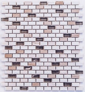Мозаика Ideal 1.2x2.5 керамическая 26.9x30.6