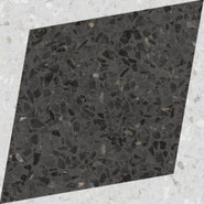 Декор Drops Natural Rhombus Decor Graphite 18,5x18,5 глазурованный, матовый керамогранит