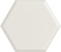 Настенная плитка Woodskin Bianco Heksagon Struktura A 17.1x19.8 матовая керамическая