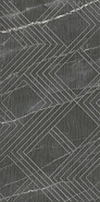 Декор Hygge Grey Cristall 31.5x63 матовый керамический