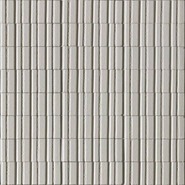 Декор RAEL Glacé Struttura 3D Rayé Bianco Glossy 7,5x20 Marazzi Ragno керамогранит глянцевый, структурированный УТ-00028859