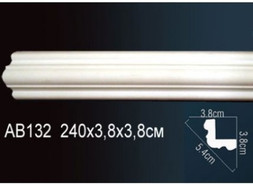 Перфект Карниз потолочный гладкий AB132