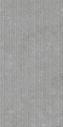 Настенная плитка Noon Grey Angle Ductile 60x120 Living Ceramics матовая, рельефная (структурированная) керамическая LV11713