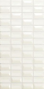 Настенная плитка 3D Bars Diamond Quartz Gloss 12.5х25 Wow 3d, глянцевая, рельефная (структурированная) керамическая УТ-00048722
