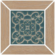 Декор ID153 Тровазо наборный бежевый матовый 13x13 Kerama Marazzi керамогранит