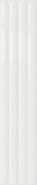 Настенная плитка Plinto Out White Gloss 10.7х54.2 DNA Tiles глянцевая, рельефная (структурированная) керамическая 78803297