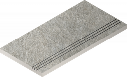 Керамогранит Magma Silver Bordo 30x60 Grip Italon x2 структурированный бортик 620090001376