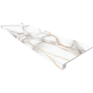 Комплект (Ступень SM03 (33x120) непол. (прямоугол. бортик) без насечек + Подступенок (14,5x120)) 67297