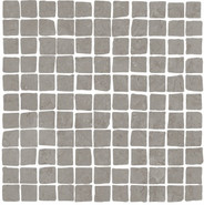 Мозаика MBS002 Про Лаймстоун Спакко Мозаичный Серый матовый керамогранит 20х20 см Kerama Marazzi