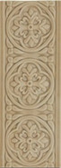 Бордюр Relieve Palm Beach Silver Sands 7,5x19,8 глянцевый керамический