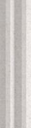 Настенная плитка Stripes White Stone 7.5x30 матовая керамическая