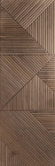Настенная плитка 9545 Amazons Wengue 30х90 Relieve Porcelanite Dos матовая, рельефная (структурированная) керамическая PCD000053