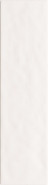 Настенная плитка Masovia Bianco Matt Str 7.8х29.8 Tubadzin матовая, рельефная (структурированная) керамическая 5900199257870