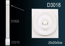 Дверной декор илястры D3018 (20) Перфект полиуретан
