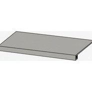 Ступень угловая Cosmos Grey Scal. 33x120 Ang. Sx керамогранит структурированная Italon x2 620070003045