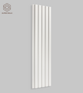 Стеновая декоративная панель LineArt ECO6601W Alpine Walls под покраску 2900х160х12 мм