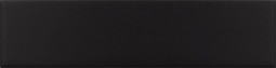 Настенная плитка Costa Nova Black Matt 5x20 Equipe матовая керамическая 28453