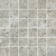 Мозаика Italon Magma Silver Mosaico керамогранит 30х30 см матовая серый 610110001369