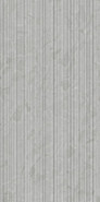 Настенная плитка Eme Light Grey Jump Ductile 60x120 Living Ceramics матовая, рельефная (структурированная) керамическая LV11361