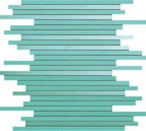 Декор Dwell Turquoise Mosaico L керамический