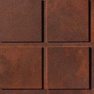 Мозаика Blaze Corten Mosaico 3D Factory 29x29 керамогранитная