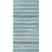 Настенная плитка Flash Bars Cool Light Blue 12.5x25 DNA Tiles глянцевая керамическая 133474