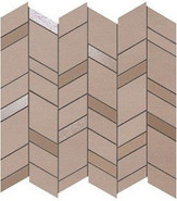 Декор Mek Rose Mosaico Chevron Wall (9MCR) керамический