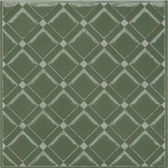 Декор KMD3STA015GN Бахия 1 Зелёный глянцевый 9,8x9,8x0,7 Kerama Marazzi керамический