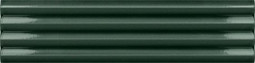 Настенная плитка Praia Laurel Green Glossy Equipe 5x20 глянцевая, рельефная (структурированная) керамическая 28470