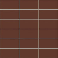 Мозаика Open Space Ferro керамика 30х30 см Appiani полуматовая чип 50х100 мм, коричневый OPS 2010